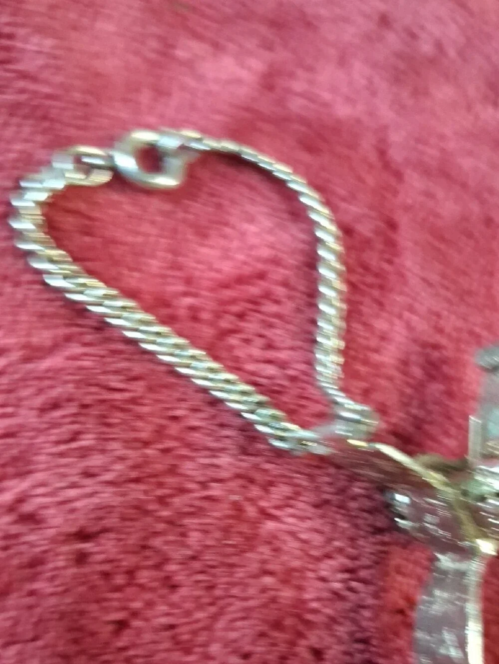 Vintage Silver-Tone Clip-On Glove Clip/holder 1950's 1960's